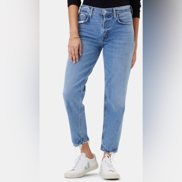 Agolde Denim - AGOLDE Kye Mid Rise Straight Crop Jean